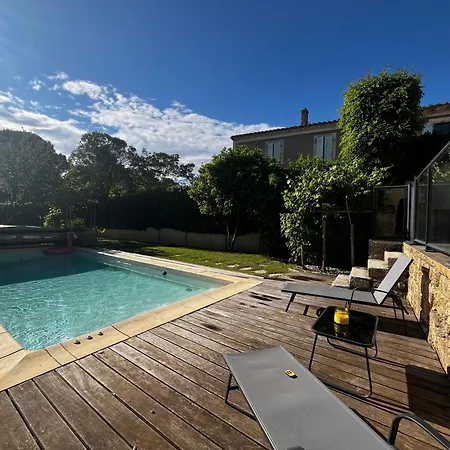 Villa Maison Des Muriers, 150 M2, Piscine Privee, Clim