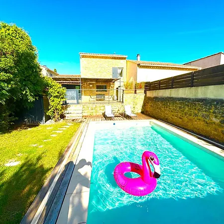 Maison Des Muriers, 150 M2, Piscine Privee, Clim *